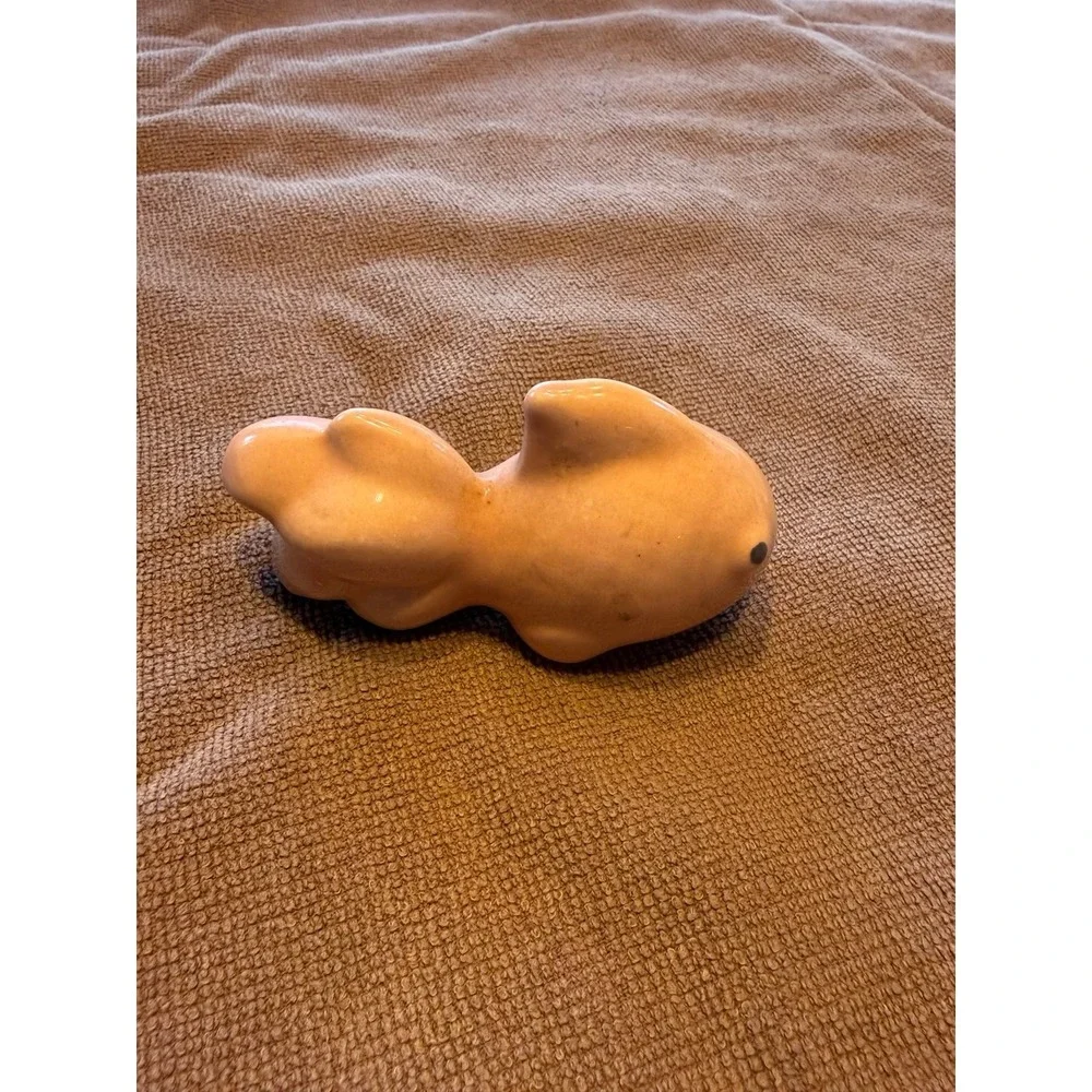 Mid century modern ceramic fish figurine